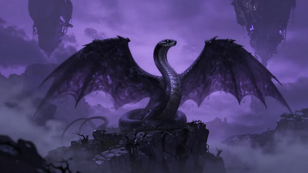 Uncorrupted Voidwing - N'zoth Mount